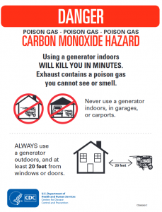 carbon monoxide hazards English fact sheet